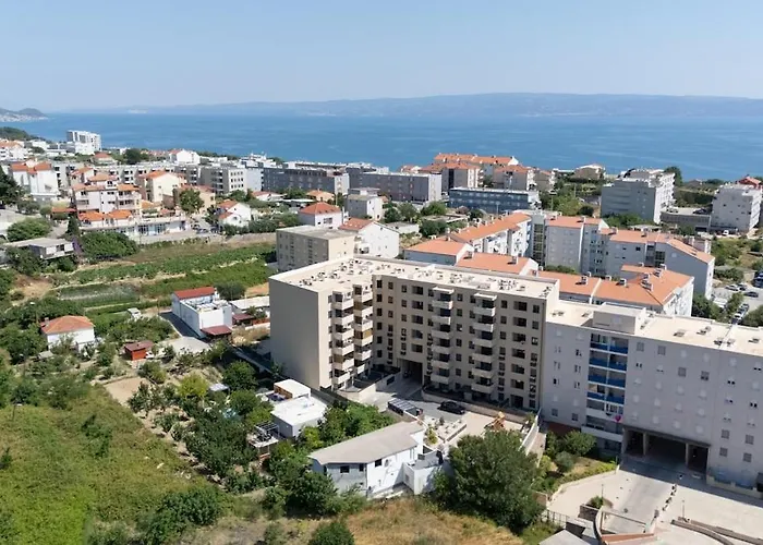 公寓 Luxury Znjan,split-two Bathrooms And Free Parking